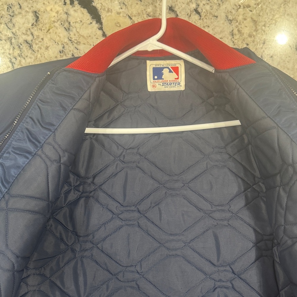 Angels Navy and Red Bomber Jacket
Get ready for Baseball Season!! - Picture 4 of 4